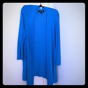 Light sweater, longer length, great for summer off